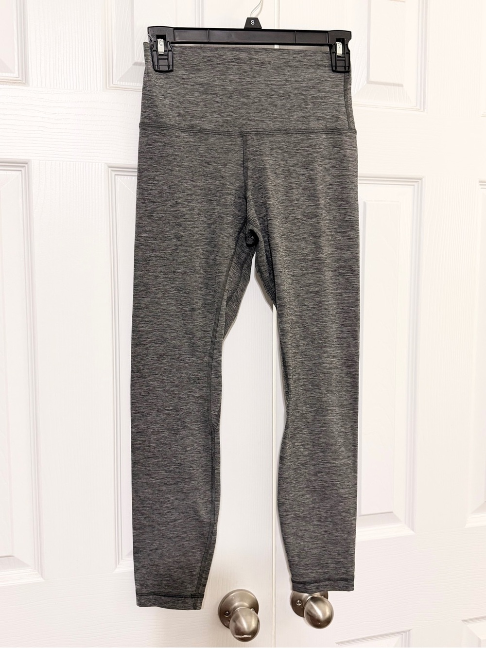 lululemon athletica Heathered Gray High-Rise Align Leggings